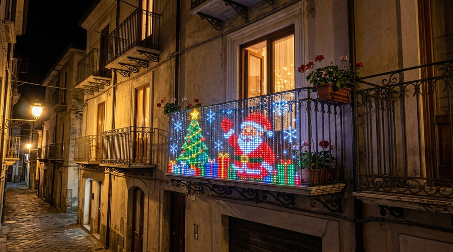 Si monta su qualsiasi ringhiera, anche quella in ferro battuto.